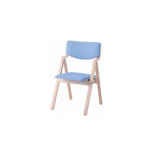 木製折りたたみチェア MOC-110-V 施設向け椅子 居室・ダイニングチェア