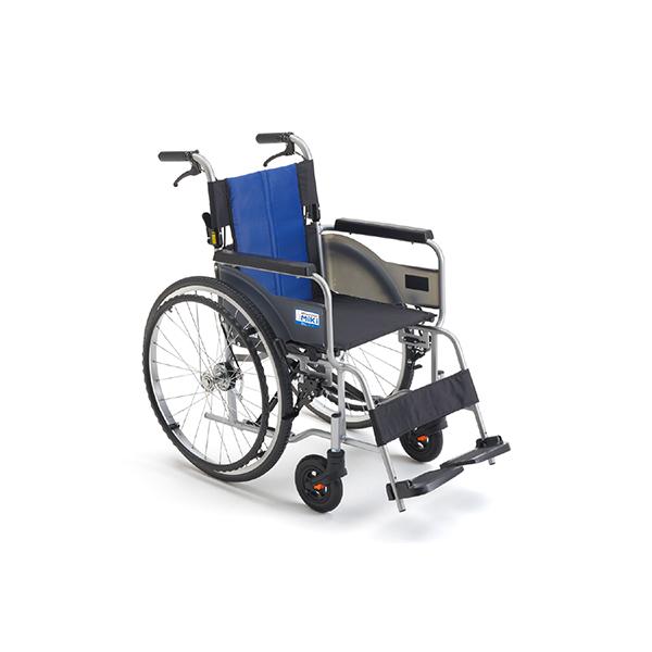 ミキ BAL-3 W4自走用車椅子 22PUBKTDP黒ハイポリマー仕様 BAL-3