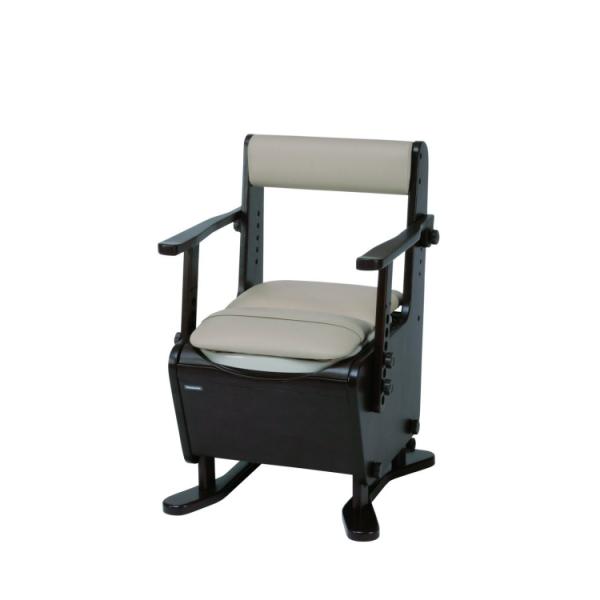 Panasonic ポータブルトイレ 家具調トイレ 座楽 ひじ掛け