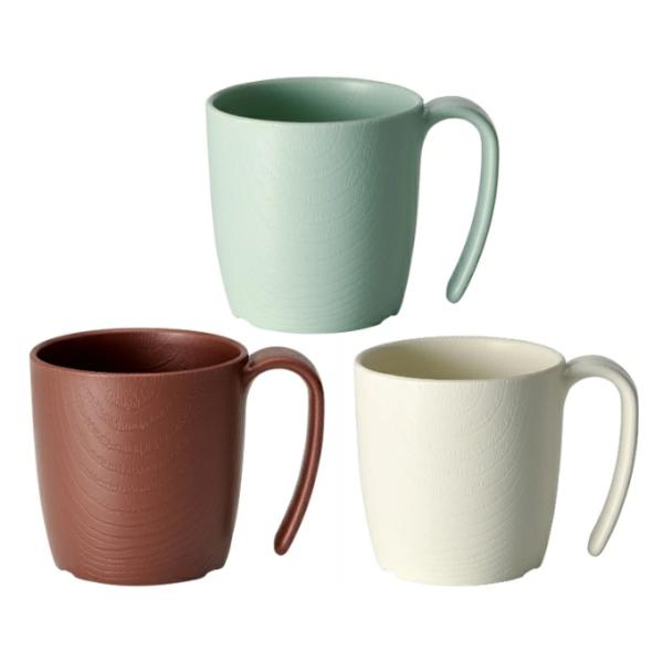 ●サイズ／幅（持ち手含む）10.9×飲み口径8.1×高さ8.1cm●容量／290mL●重さ／92g●材質／ポリプロピレン（バイオマス原料入）●耐熱温度／140℃●生産国／日本●食洗機可●乾燥機可●電子レンジ可〇カラー／JANコード・クリーム...