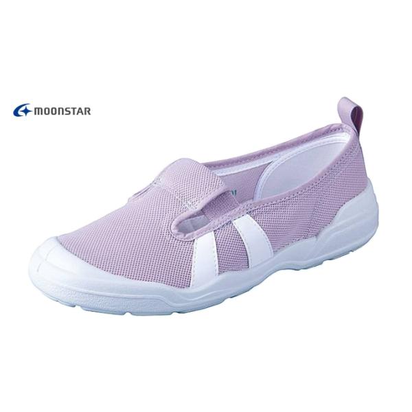 ●サイズ／21.0〜25.0cm（1.0cmきざみ）、ワイズ：2E●重さ／約165g（片足23.0cm）●材質／表：合繊、底材：PU●生産国／日本●室内用メーカー：ムーンスター※リニューアルに伴い、パッケージ・内容等予告なく変更する場合がご...