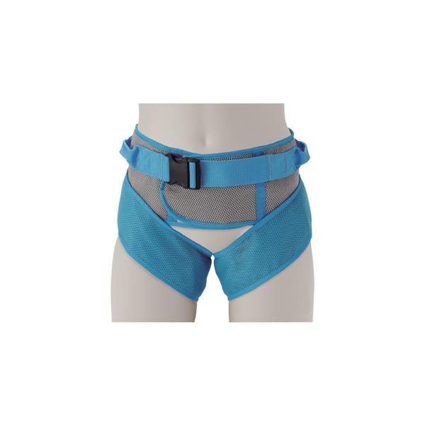 ○適応胴囲／約80〜100cm　※適応胴囲は腰骨付近を目安としています。○適応大腿囲／約50〜65cm　※適応大腿囲は太ももの付け根付近を目安としています。●最大使用者体重／80kg●材質／表面：ポリエステル、裏面：綿、もち手：ポリプロピレ...