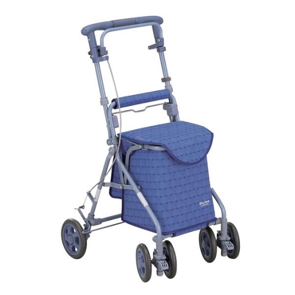 島製作所 シルバーカー リズムRWC ブルー シルバーカー（ミドルタイプ