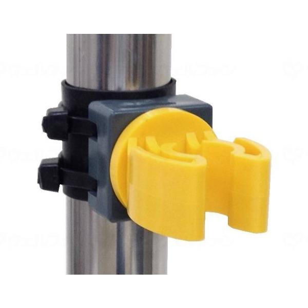 ●取付可能場所／丸パイプ直径約2〜4cm●素材／PP・エラストマー・鉄・ナイロン・ゴムメーカー：サンセイ