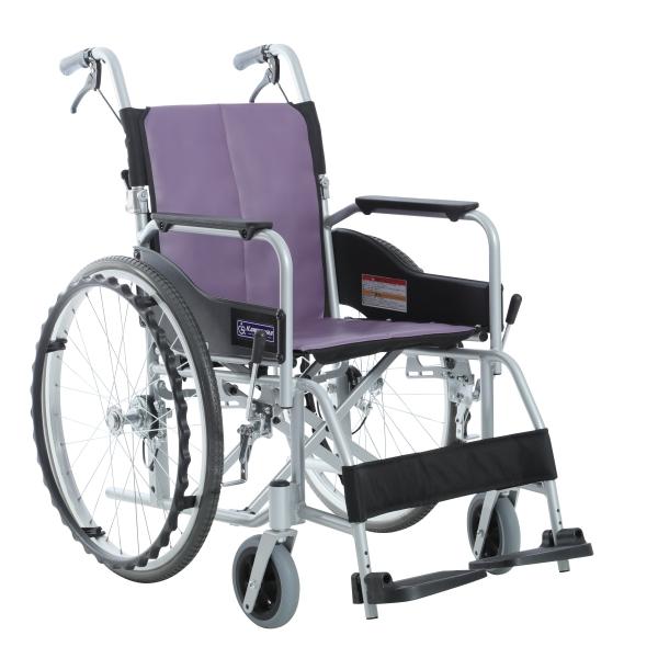 カワムラサイクル 自走用車いす(中床) ノーパンクタイヤ仕様