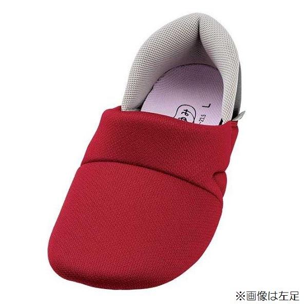 あゆみ 介護シューズ (片足販売) かかとスポッと 2239 ワイン