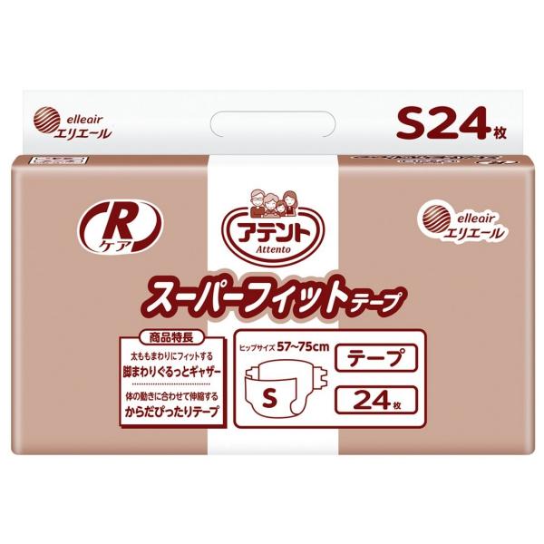 アテント アテント G Rケア スーパーフィットテープ Sサイズ 24枚