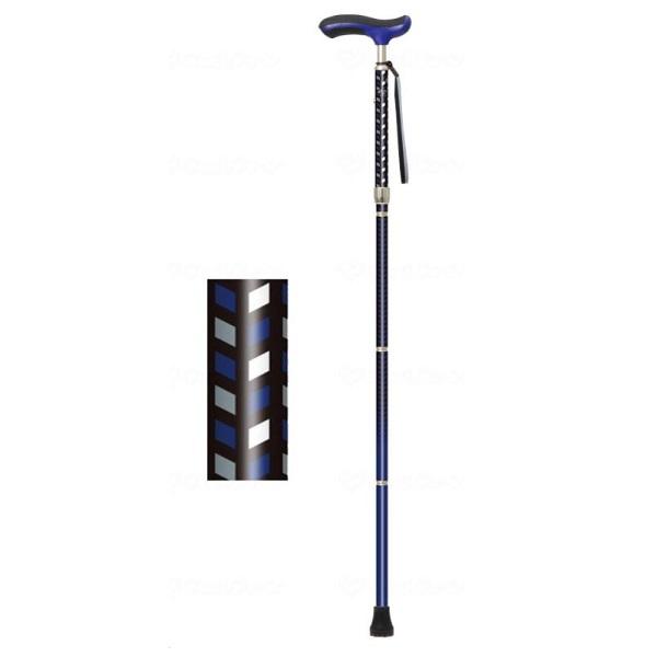 ネオクラシカル 折り畳みロング／ネイビー（シナノ）605004 SINANO（シナノ） 折りたたみ杖 ネオクラシカル 折り畳み ロング