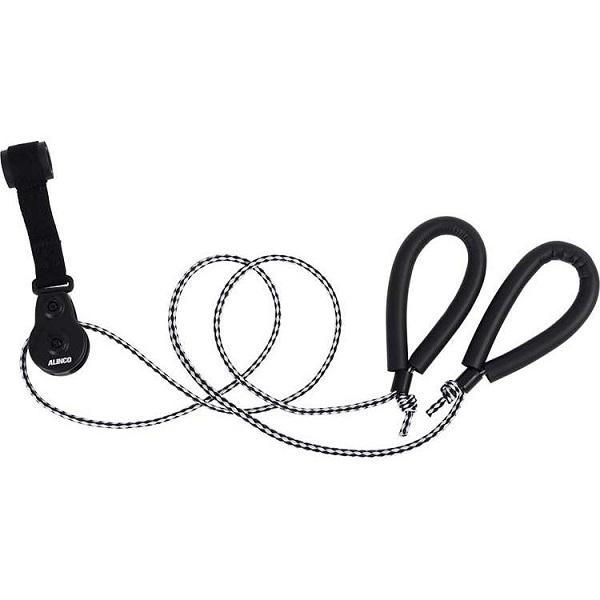 ●サイズ／横106×幅5.1×高さ3.7cm●重さ／約103g●材質／PP、NBR、PE●耐荷重（滑車部）／15kg●生産国／台湾メーカー：アルインコ※リニューアルに伴い、パッケージ・内容等予告なく変更する場合がございます。　予めご了承ください。