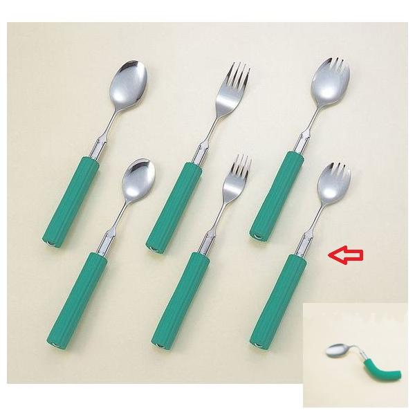 (未使用･未開封品)　曲げ曲げハンドル フォーク 大 ar3p5n1 kaigomall-y_918048-6