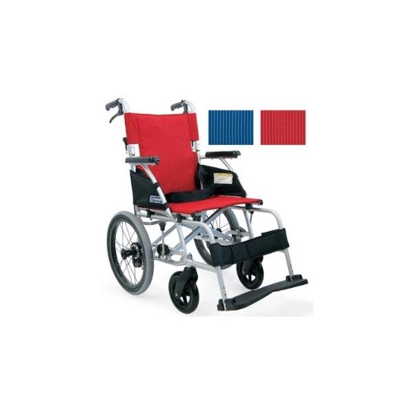 介助用車椅子 軽量ベーシックモジュール車いす BML16-40SB　ソフトタイヤ（ノーパンク）カワムラサイクル 折りたたみ可　非課税