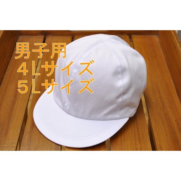 赤白帽 男子用 日本製 4Lサイズ 5Lサイズ 大きいサイズ : かい帽子店