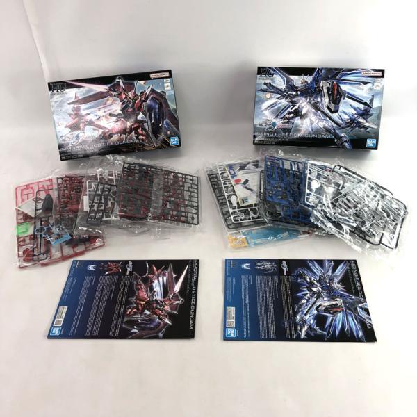 《未組立》1/144 HG ライジングフリーダムガンダム ＆ HG イモータルジャスティスガンダム 2体セット《フィギュア・山城店》◆A3032