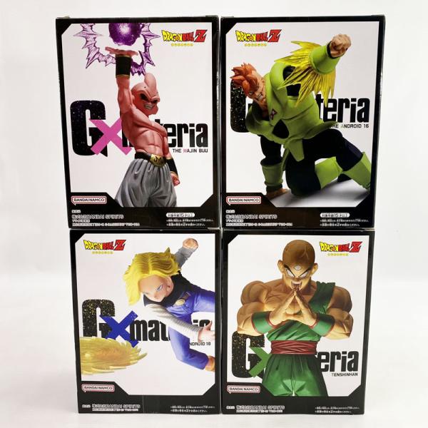 《未開封》バンプレスト ドラゴンボール G×materia 天津飯 魔人ブウ 人造人間18号 人造人間16号 4点セット《フィギュア・山城店》◆O4991