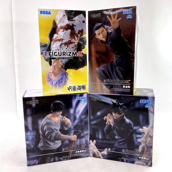 呪術廻戦　FIGURIZMa 五条/夏油/伏黒恵/伏黒甚爾 4体セットまとめ売り 未開封》FiGURiZMα 「呪術廻戦」 五条悟 夏油傑 伏黒恵 伏黒甚爾 4点