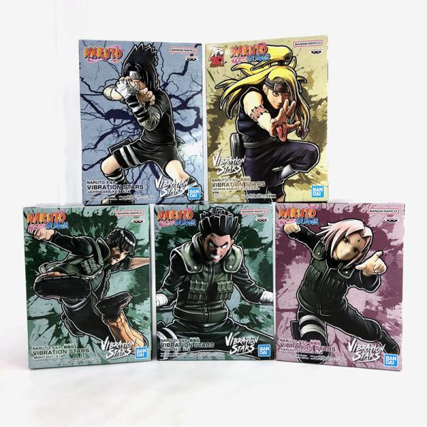 未開封》バンプレスト VIBRATION STARS NARUTO ナルト 疾風伝 5種