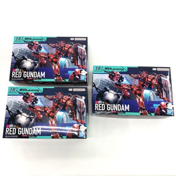 《未組立》BANDAI SPIRITS HG 赤いガンダム ×3 機動戦士Gundam GQuuuuuuX ジークアクス《フィギュア・山城店》◆Z614