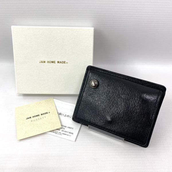 JAM HOME MADE ジャムホームメイド レザーコンパクト コインケース/オーバル/店頭/他モール併売《服飾小物・山城店》A3184
