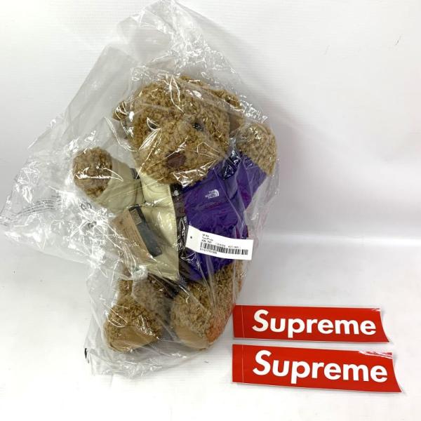《美品》Supreme×THE NORTH FACE シュプリーム×ザ ノースフェイス 24SS NUPTSE BEAR ヌプシベア  併売《服飾小物・山城店》Z639