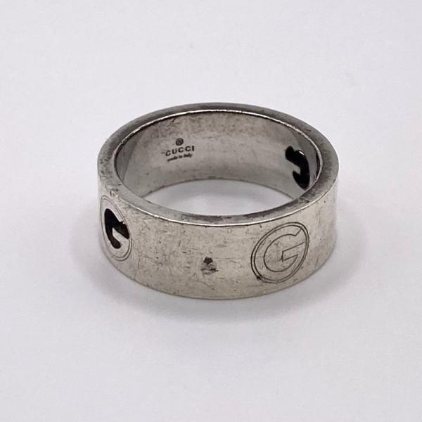 GUCCI グッチ Gロゴ バンド ワイド リング ＃20 店頭/他モール併売《ブランド・山城店》U844
