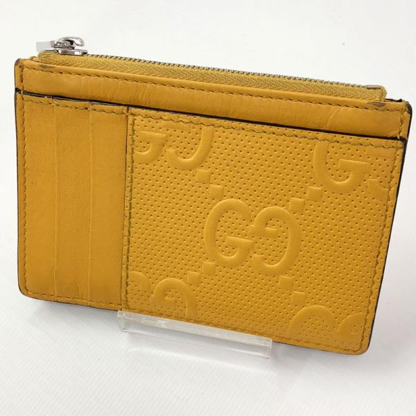 GUCCI グッチ GGエンボス フラグメントケース カード/コインケース/店頭/他モール併売《ブランド・山城店》O6847