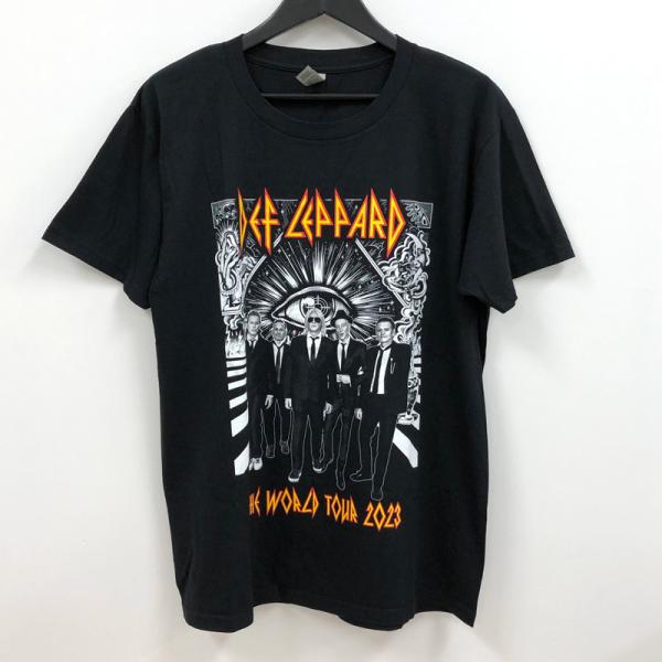 DEF LEPPARD world tour Tour 2023 Tシャツ/バンドT/ロックT/店頭/他モール併売《CD部門・山城店》R1165
