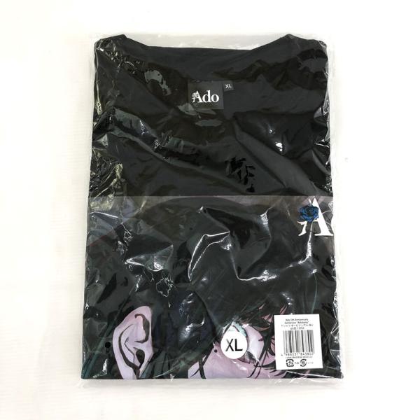 《未開封》Ado Tシャツ キービジュアル ブラック XL Ado 5th Anniversary Exhibition Adotomy グッズ /併売《CD部門・山城店》O9775