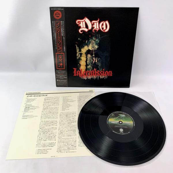 《ジャンク扱い》《帯付》LP DIO ディオ INTERMISSION インターミッション 来日記念盤 20PP-100/店頭/他モール併売《CD部門・山城店》A2728