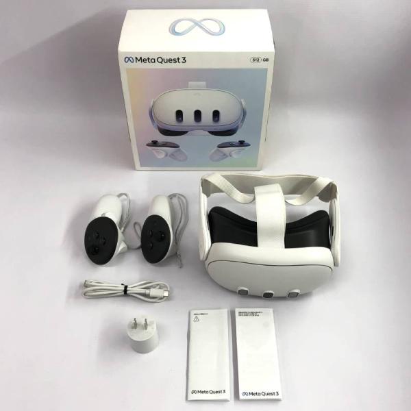 ジャンク扱い》VRヘッドセット MetaQuest3 512GB 899-00594-01【製造