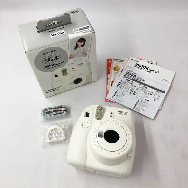 《ジャンク扱い》 FUJIFILM INS MINI 8P VANILLA インスタントカメラ チェキ instax mini8プラス/店頭/他併売《家電・山城店》R1904
