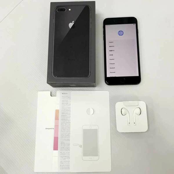 《ジャンク扱い》au iPhone8Plus 256GB MQ9N2J/A スペースグレー【白ロム】【利用制限:○】【iOS16.6】併売《スマホ・山城店》R1296