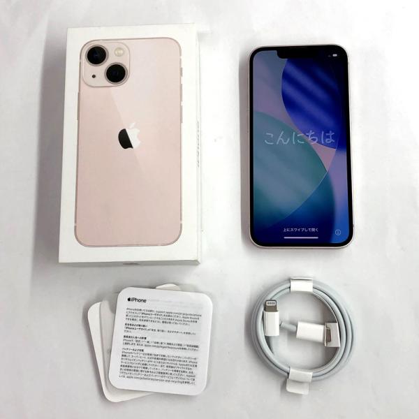 《ジャンク》Apple MLJF3J/A iPhone 13 mini 128GB【製造番号(IMEI)：352971443850793】【利用制限：-】併売《スマホ・山城店》O9894