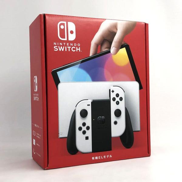 《未使用》ニンテンドースイッチ 有機ELモデル ホワイト Nintendo Switch/任天堂/26年製/店頭/他モール併売《ゲーム・山城店》Y460