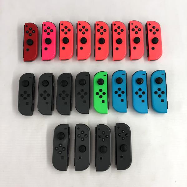 《ジャンク》ニンテンドースイッチ ジョイコン 20本セット 周辺機器/Nintendo Switch/Joy-Con/店頭/他モール併売《ゲーム・山城店》S974