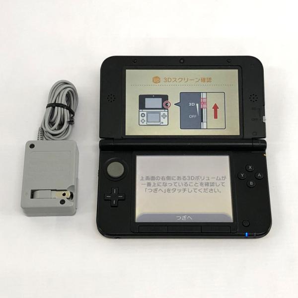《ジャンク扱い》ニンテンドー3DSLLラージャンゴールド 本体・アダプタのみ 動作確認済/3DS/MH4/店頭/他モール併売《ゲーム・山城店》O9090