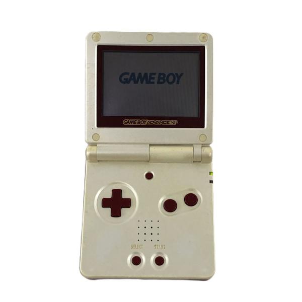 《ジャンク》ゲームボーイアドバンスSP ファミコンカラー 本体のみ 動作確認済み/Nintendo/GBASP/併売《ゲーム・山城店》O9573