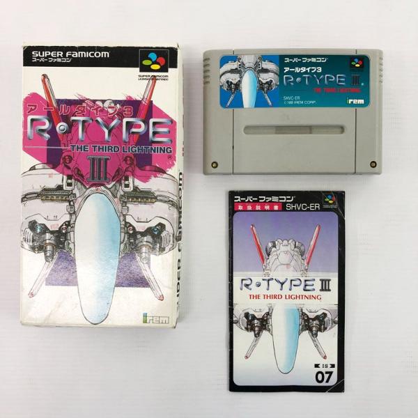 《ジャンク扱い》《レトロ》R-TYPE3 スーパーファミコン/SFC/irem/アールタイプ/店頭/他モール併売《ゲーム・山城店》R070