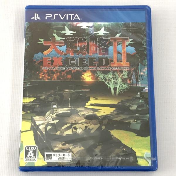 《未開封》大戦略エクシード2  PS VITA/プレイステーションヴィータ/THE STRATEGIC&TACTICAL/店頭/他モール併売《ゲーム・山城店》A3587