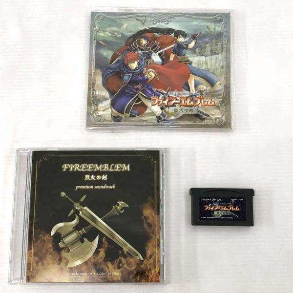 《ジャンク扱い》《レトロ》ファイアーエムブレム 烈火の剣 ロムのみ+特典CD・カレンダー 動作確認済/GBA/ 併売《ゲーム・山城店》Z927