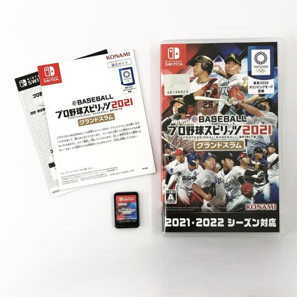 eBASEBALL プロ野球スピリッツ 2021 グランドスラム Nintendo Switch/プロスピ/店頭/他モール併売《ゲーム・山城店》R1566