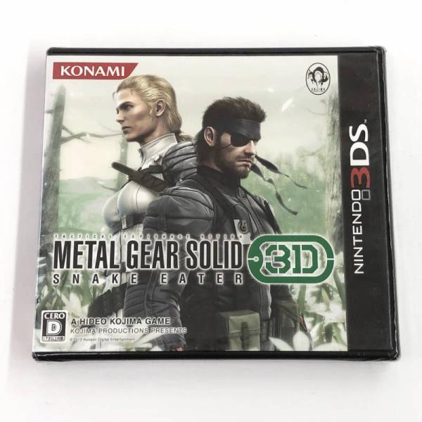 《ジャンク扱い》《未開封》メタルギアソリッド スネークイーター 3D ニンテンドー3DS/METAL GEAR SOLID/併売《ゲーム・山城店》O8398