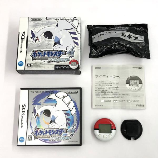 《ジャンク扱い》ポケットモンスター ソウルシルバー+予約特典ルギアフィギュア/ポケモン/DS/店頭/他モール併売《ゲーム・山城店》O9098