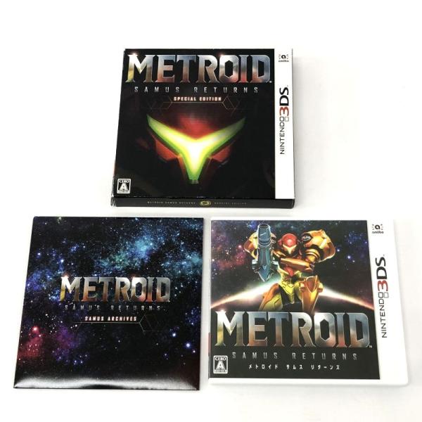 《ジャンク扱い》メトロイド サムスリターンズ SPECIAL EDITION 動作確認済/3DS/店頭/他モール併売《ゲーム・山城店》A4061