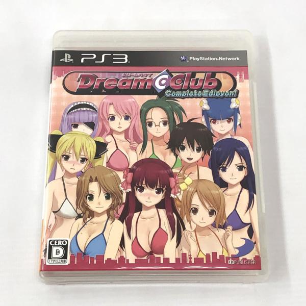 《ジャンク扱い》ドリームクラブ Complete Edipyon! 動作確認済/PS3/店頭/他モール併売《ゲーム・山城店》S950