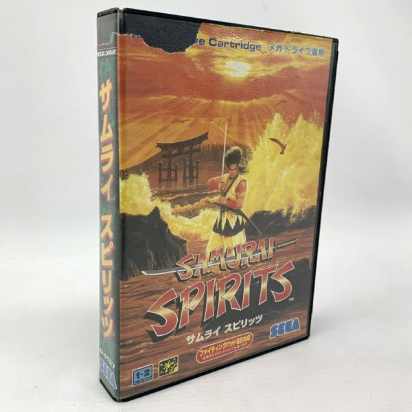 《ジャンク扱い》サムライスピリッツ 動作確認済み/メガドライブ/SAMURAI SHODOWN/店頭/他モール併売《ゲーム・山城店》Y219