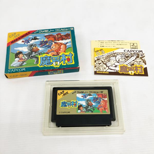 《ジャンク扱い》魔界村 ファミコン 箱説付き/FC/店頭/他モール併売《ゲーム・山城店》R1956