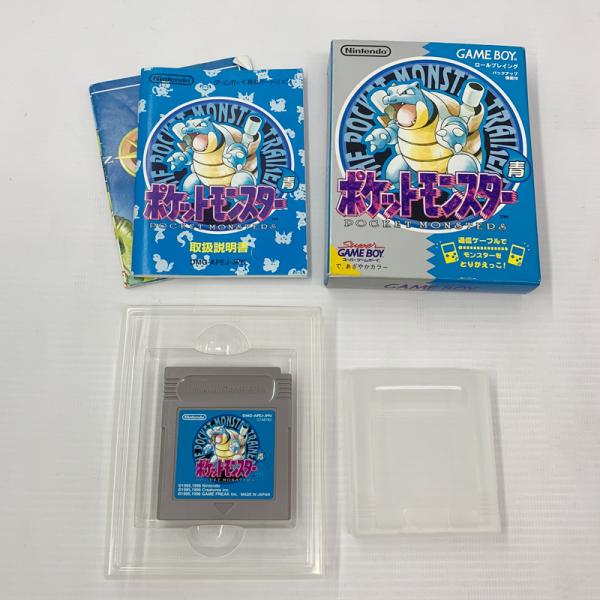 《ジャンク扱い》ポケットモンスター 青 動作確認済/ポケモン/GB/店頭/他モール併売《ゲーム・山城店》S971