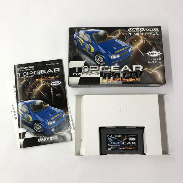 《ジャンク扱い》トップギア・ラリーSP ハガキ付 動作確認済み/GBA/ゲームボーイアドバンス/店頭/他モール併売《ゲーム・山城店》Y395