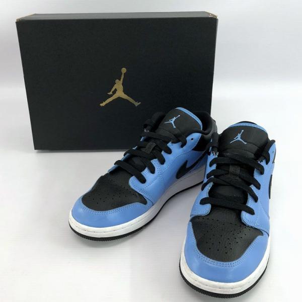 NIKE ナイキ AIR JORDAN 1 LOW GS エアジョーダン1 ロー サイズ : 24.5/スニーカー/店頭/他モール併売《レディース古着・山城店》A2495