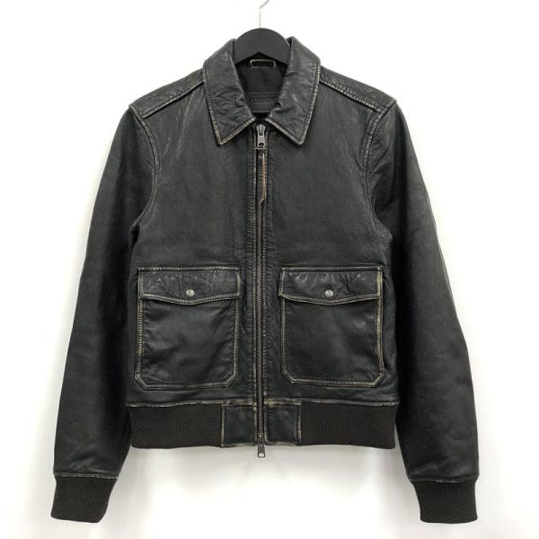 ALLSAINTS レザージャケット Sサイズ（M相当） レザージャケット | オールセインツ 公式オンラインストア